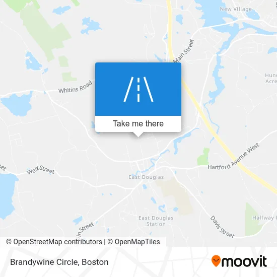 Brandywine Circle map