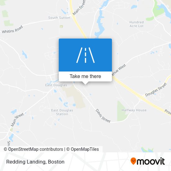 Mapa de Redding Landing