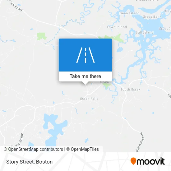 Story Street map