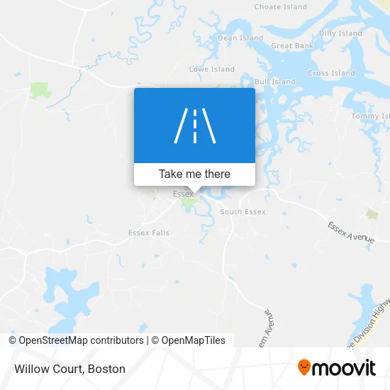 Willow Court map