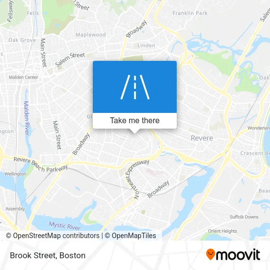 Brook Street map
