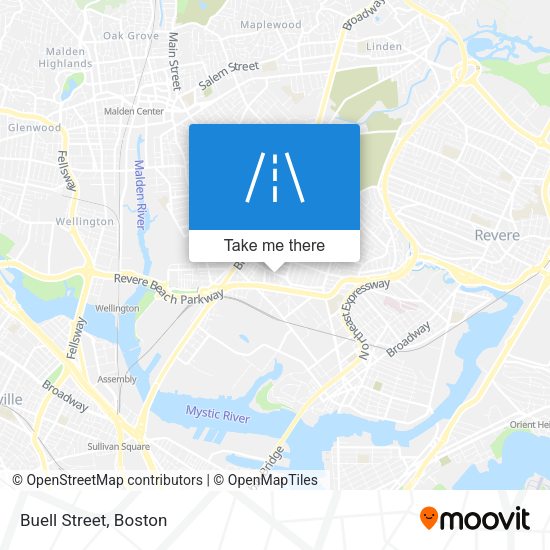 Mapa de Buell Street