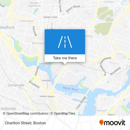 Mapa de Charlton Street