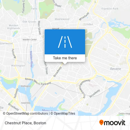 Chestnut Place map