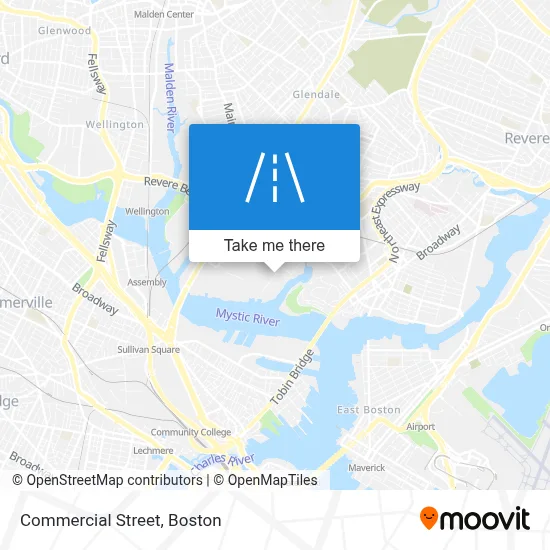 Commercial Street map