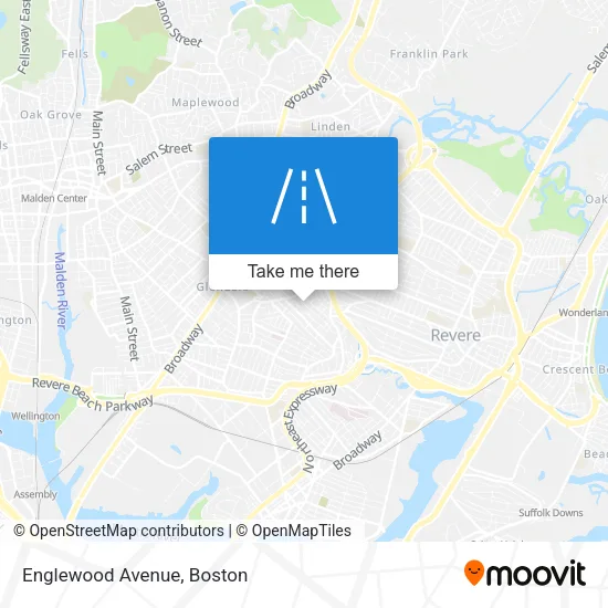 Englewood Avenue map