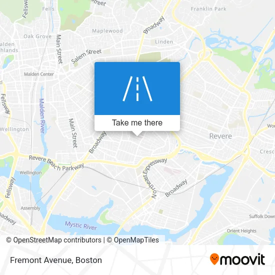 Fremont Avenue map