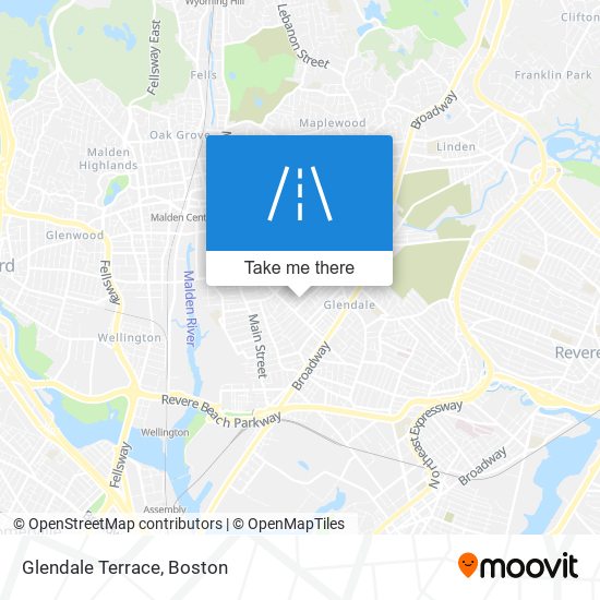 Glendale Terrace map