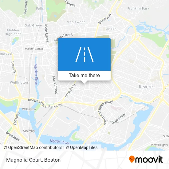 Magnolia Court map