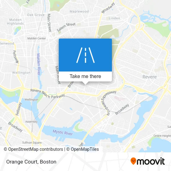 Orange Court map