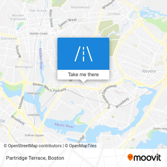 Partridge Terrace map