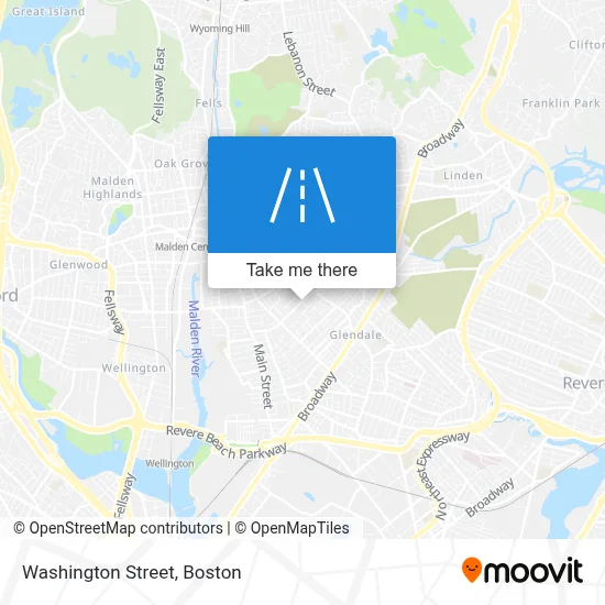 Washington Street map