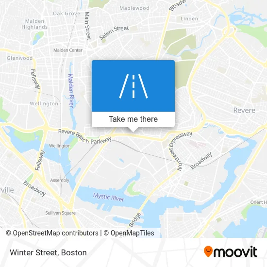 Winter Street map
