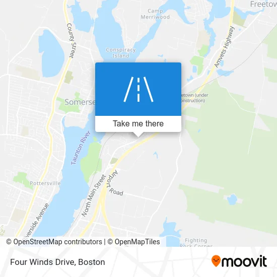 Four Winds Drive map