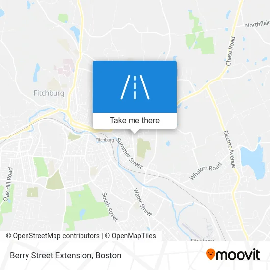 Berry Street Extension map