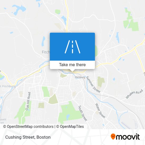 Mapa de Cushing Street