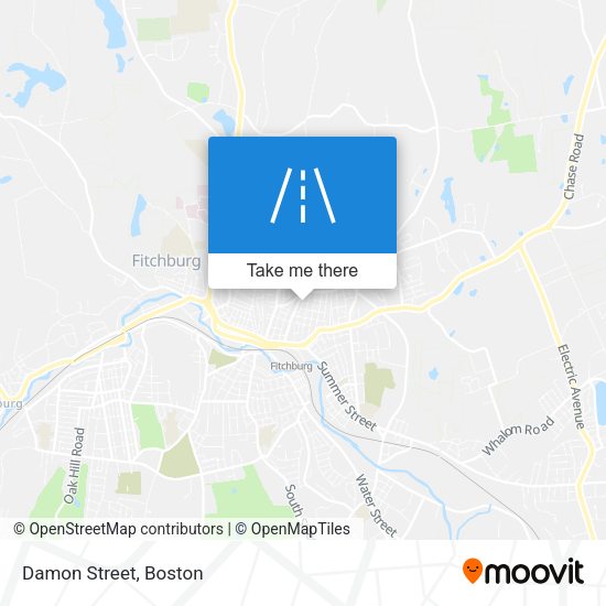 Mapa de Damon Street