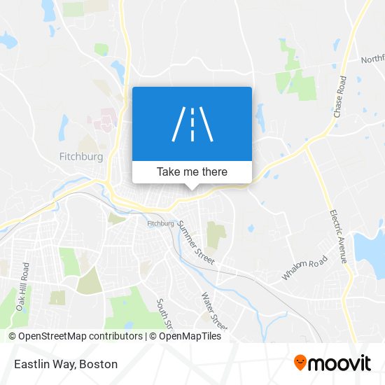 Eastlin Way map