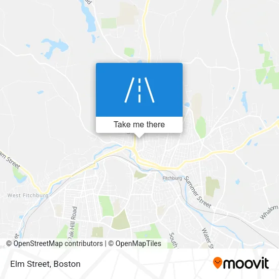 Elm Street map