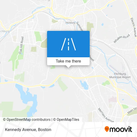 Kennedy Avenue map