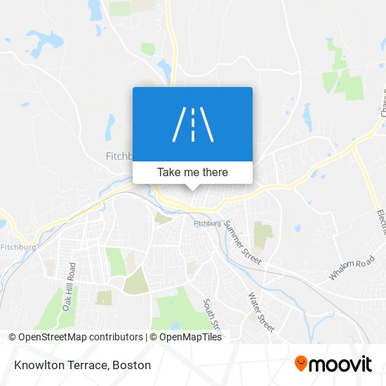 Knowlton Terrace map