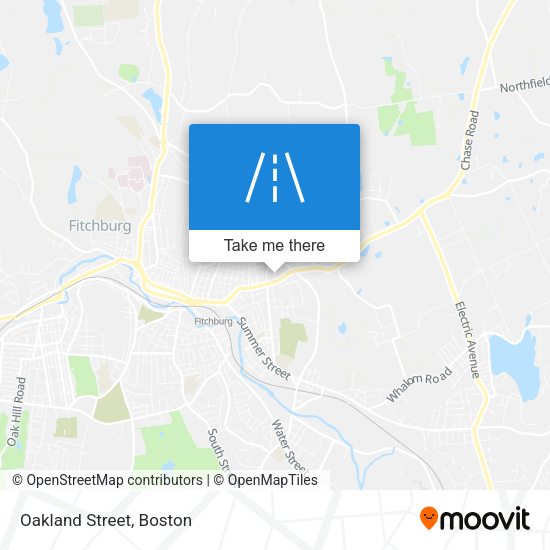 Mapa de Oakland Street