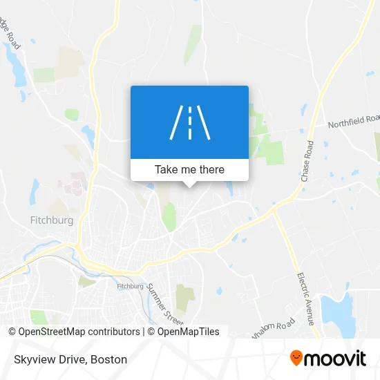 Skyview Drive map
