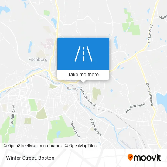 Winter Street map