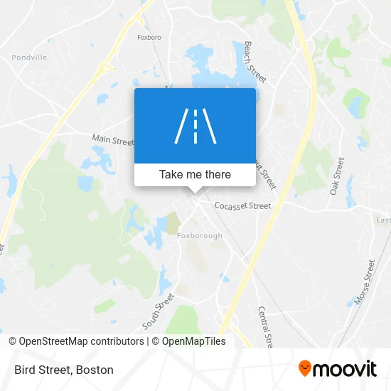 Bird Street map