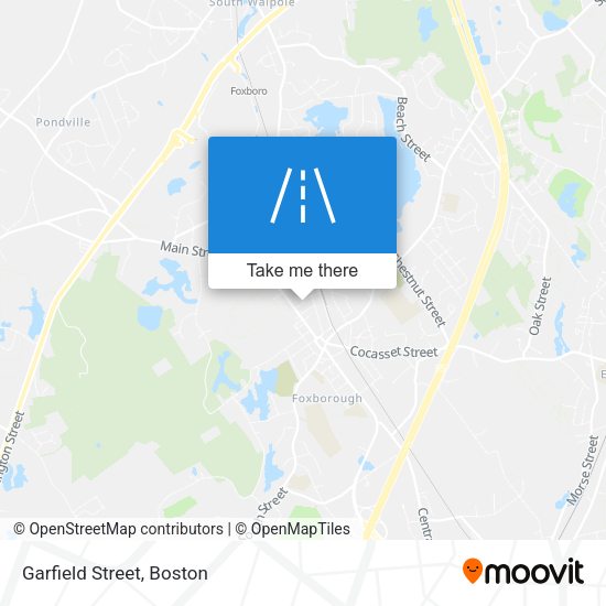 Mapa de Garfield Street