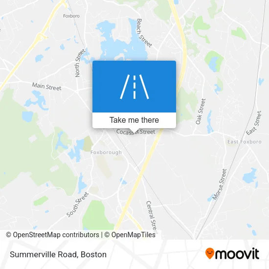 Summerville Road map