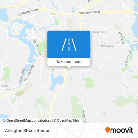 Mapa de Arlington Street