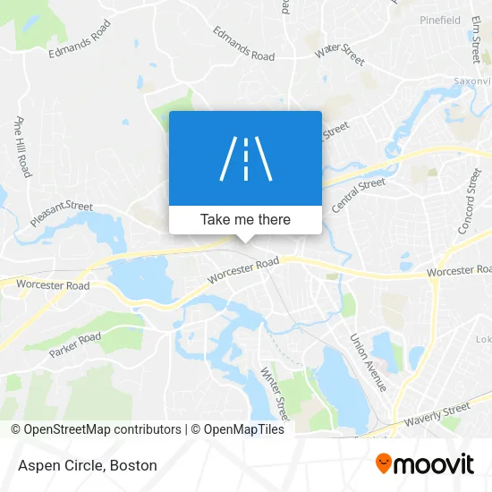Aspen Circle map