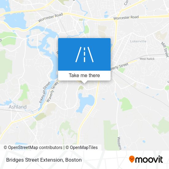 Mapa de Bridges Street Extension