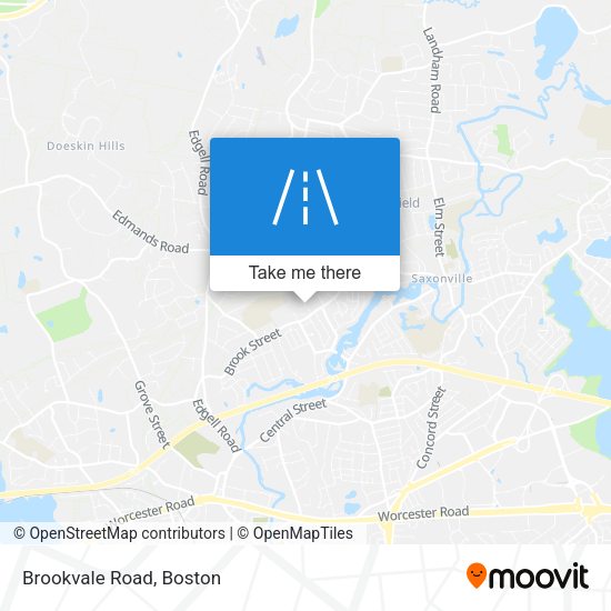 Mapa de Brookvale Road