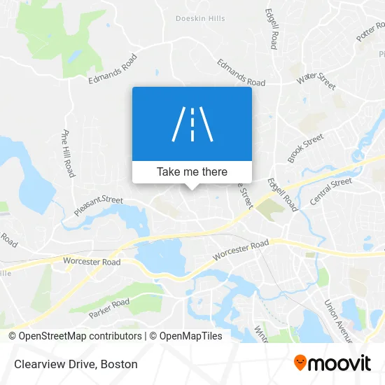 Clearview Drive map