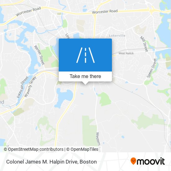 Colonel James M. Halpin Drive map