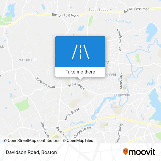 Davidson Road map