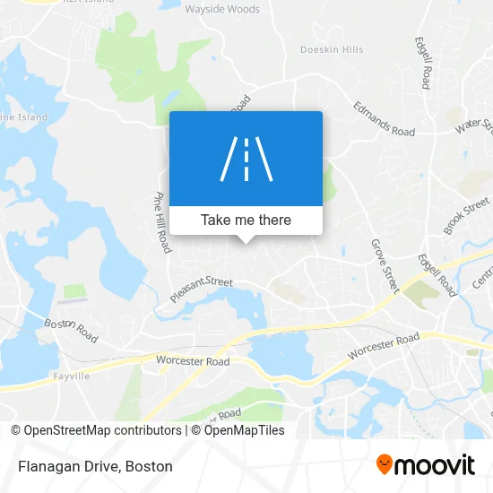 Flanagan Drive map