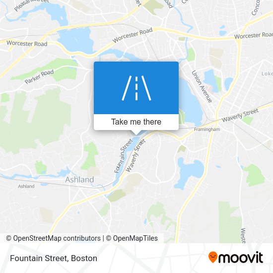 Mapa de Fountain Street