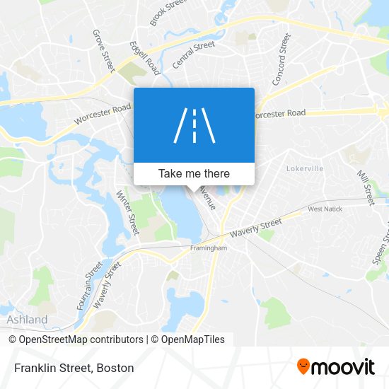 Mapa de Franklin Street