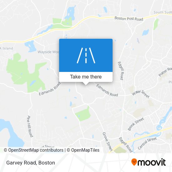 Mapa de Garvey Road