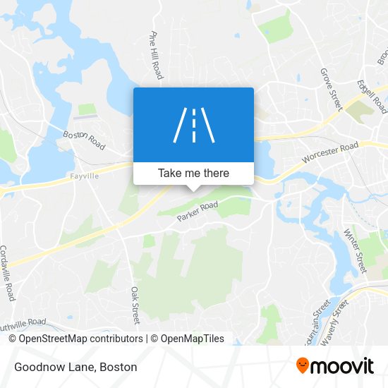Mapa de Goodnow Lane