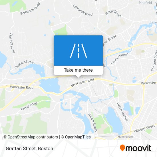 Mapa de Grattan Street