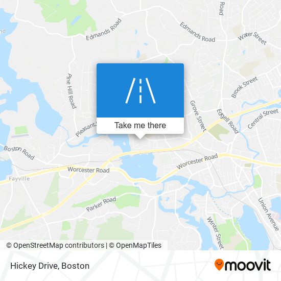 Hickey Drive map