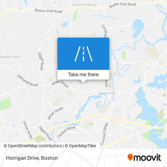 Horrigan Drive map