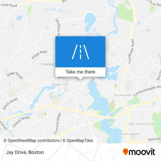 Jay Drive map