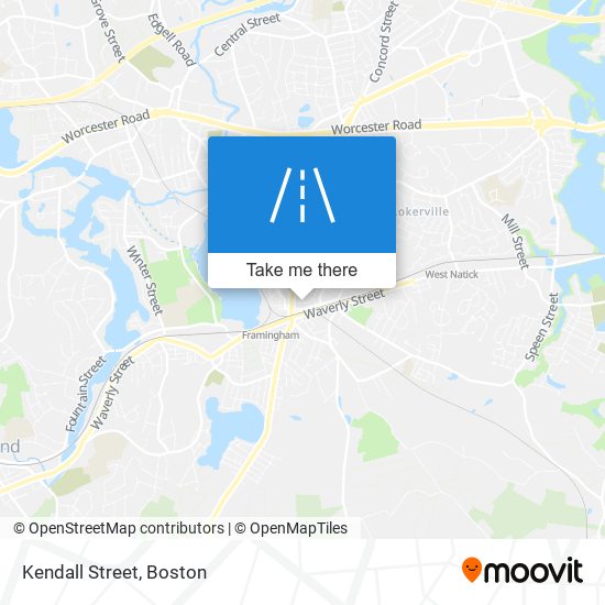 Mapa de Kendall Street