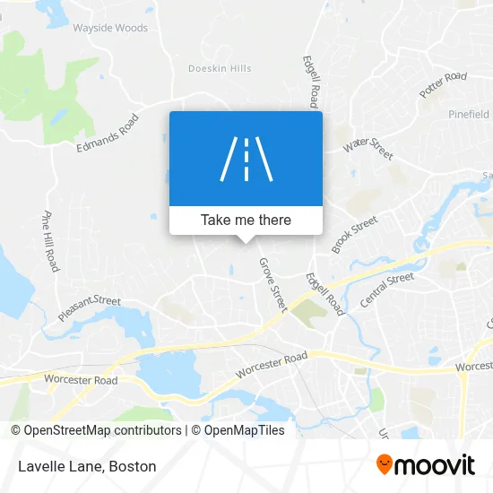 Lavelle Lane map