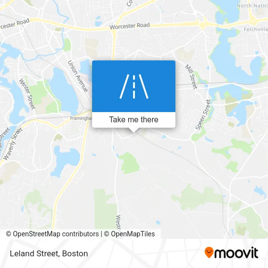Mapa de Leland Street